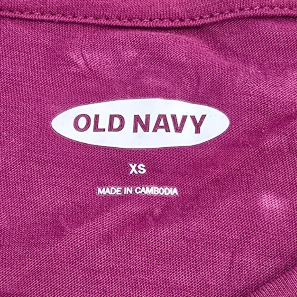 Old Navy Tank Top Lot 6 Women XS Multicolor Cotton Blend Luxe EveryWear Casual - Picture 15 of 16